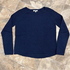 Navy BB Dakota Crewneck Sweater
